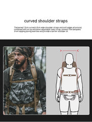 Outdoor Camouflage Men's And Women's Backpack