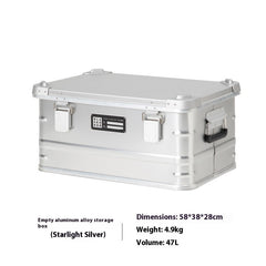 Portable Aluminum Alloy Camping Storage Box