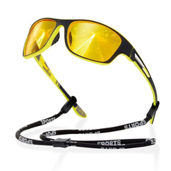 Fashion Sports Night Vision Glasses For Men Polarized Cycling Sunglasses Sun-shade