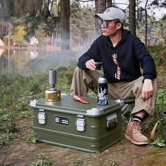 Portable Aluminum Alloy Camping Storage Box