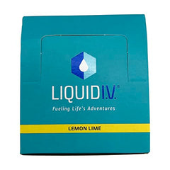 Liquid I.V. Hydration Multiplier Lemon Lime Electrolyte Drink Mix Sticks
