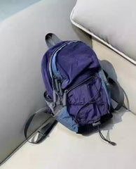 Outdoor Spring Outing Contrasting Colors Retro Lightweight Travel Small Bag