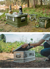 Portable Aluminum Alloy Camping Storage Box