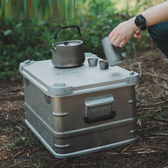 Portable Aluminum Alloy Camping Storage Box