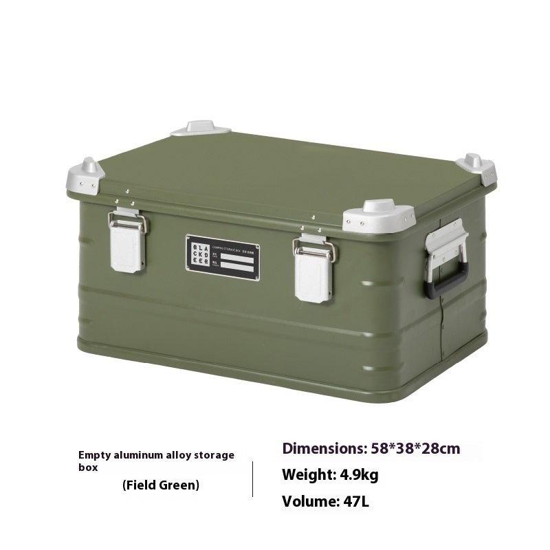 Portable Aluminum Alloy Camping Storage Box