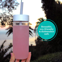 Juice & Smoothie Glass Tumbler Set