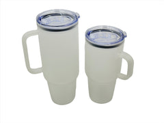 Hailey Brook Sublimation Glass Tumbler Bamboo Lid Straw 40oz 32oz