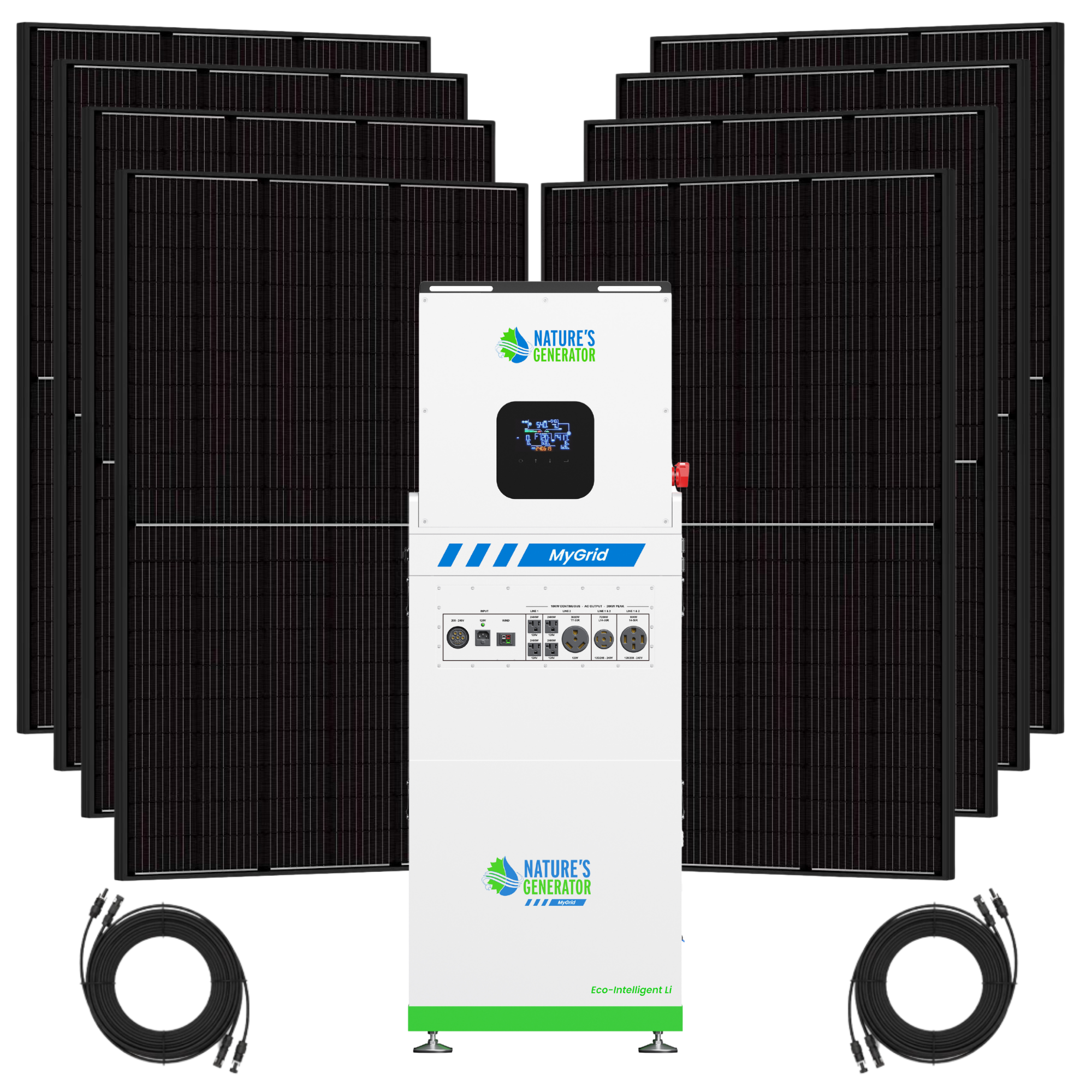 MyGrid 10K Gen 2 Solar Generator for Home