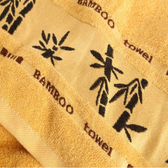 Bamboo Fiber Bath Towel Set Soft Absorbent Luxury Bathroom Towels