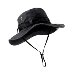 Outdoor Sun Protection Bucket Hat | UV Face Cover Cap for Hiking and Camping