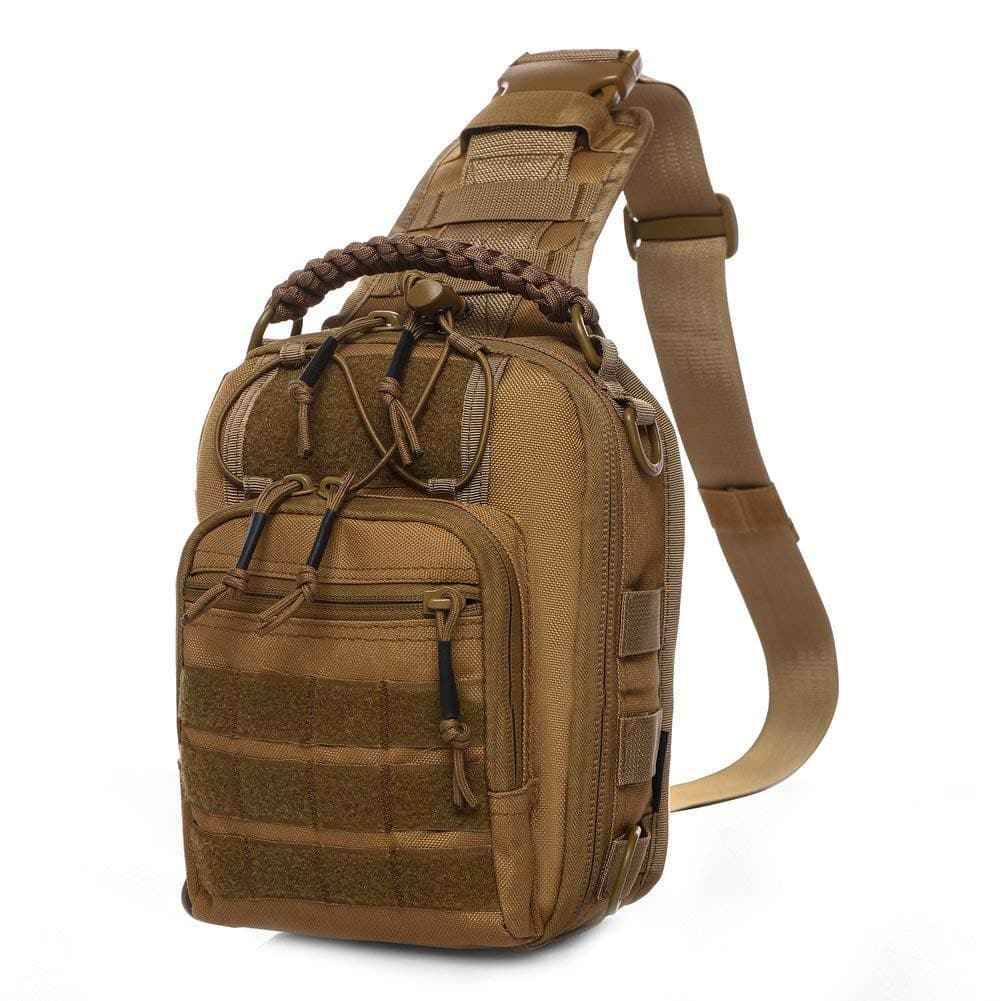 Military Tactical Sling Bag - Anti-Cut Waterproof for Outdoor Adventures