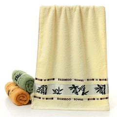 Bamboo Fiber Bath Towel Set Soft Absorbent Luxury Bathroom Towels