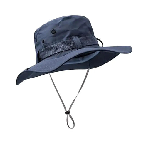 Outdoor Sun Protection Bucket Hat | UV Face Cover Cap for Hiking and Camping