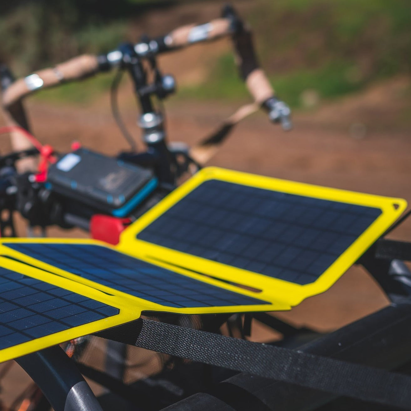 SunJack 25 Watt ETFE Foldable Portable Solar Panel Charger with Two 10000mAh Power Bank Batteries