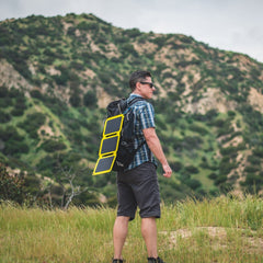 SunJack 25 Watt ETFE Foldable Portable Solar Panel Charger with Two 10000mAh Power Bank Batteries