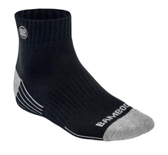 Premium Bamboo Rayon Quarter High Crew Socks