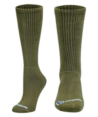 Military Knee high Premium Crew Socks (2 Pack)