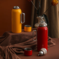 Insulated Water Bottle for Office & Outdoor Use – Hot & Cold Double-Wall Thermos