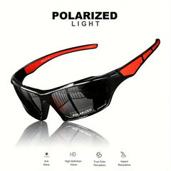 Fashion Sports Polarized Sunglasses | Round Frame UV Protection Eyewear for Men and Women