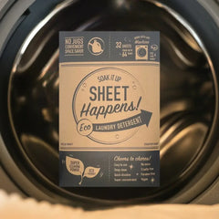 SHEET HAPPENS Eco Laundry Detergent Sheets 64 Loads